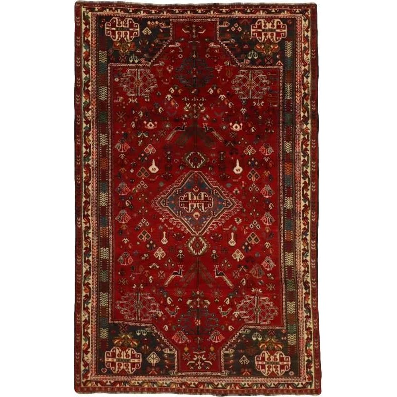 tappeto persia kashghai cm 170x272