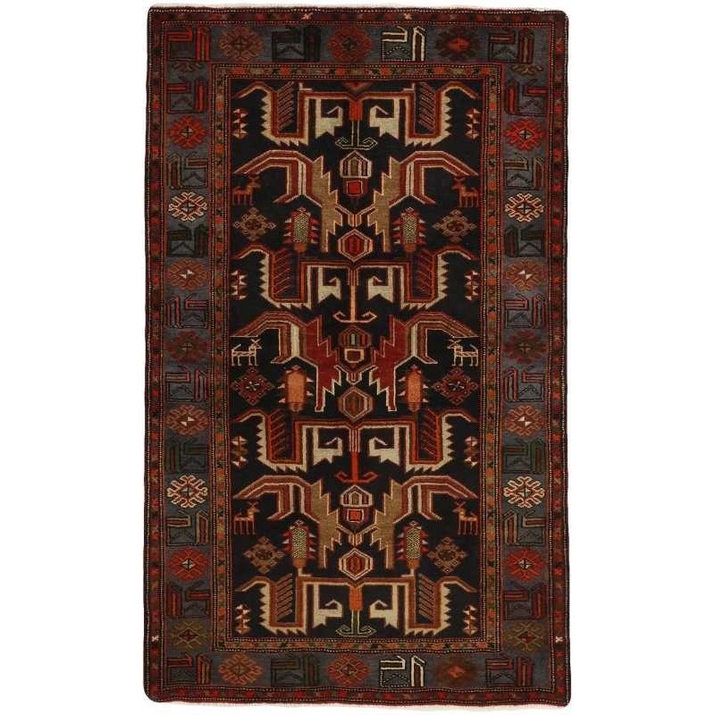 tappeto persia kamseh cm 128x212