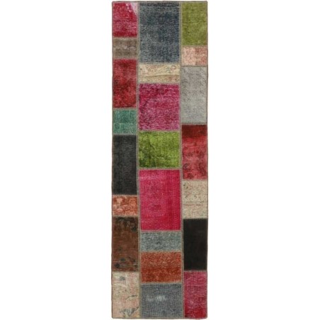 tappeto persia vintage patchwork cm 72x251