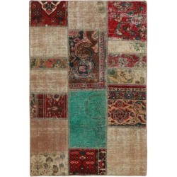 tappeto persia vintage patchwork cm 101x151