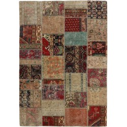 tappeto persia vintage patchwork cm 167x235