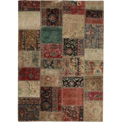 tappeto persia vintage patchwork cm 167x233