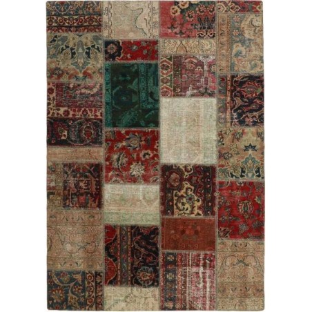 tappeto persia vintage patchwork cm 167x234