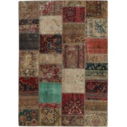 tappeto persia vintage patchwork cm 168x234