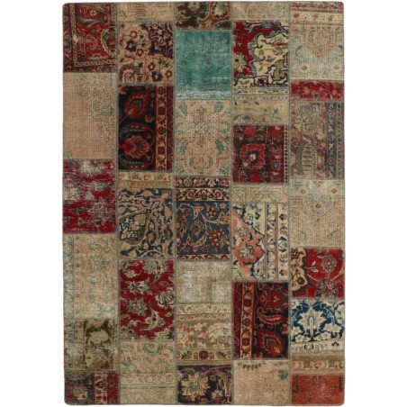 tappeto persia vintage patchwork cm 164x233