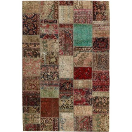 tappeto persia vintage patchwork cm 200x299