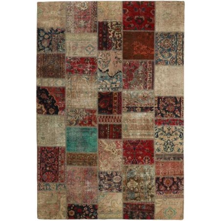 tappeto persia vintage patchwork cm 200x295