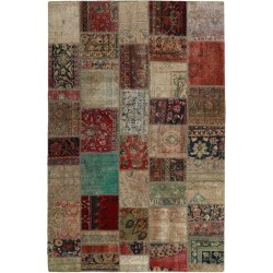 tappeto persia vintage patchwork cm 200x299