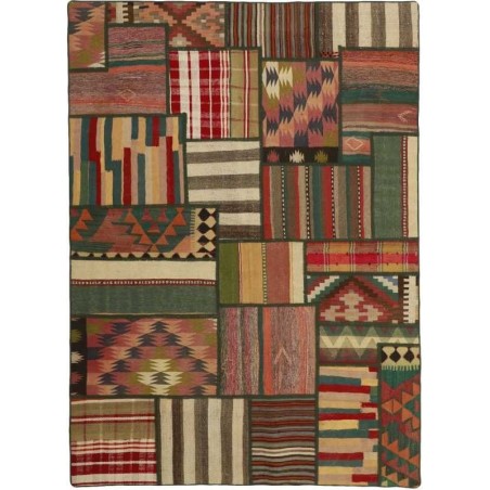 tappeto persia tekkeh kelim cm 161x226