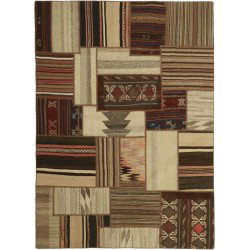 tappeto persia tekkeh kelim cm 163x230