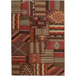tappeto persia tekkeh kelim cm 162x231