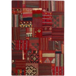 tappeto persia tekkeh kelim cm 161x231