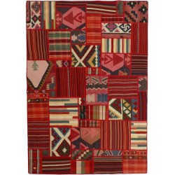 tappeto persia tekkeh kelim cm 161x231