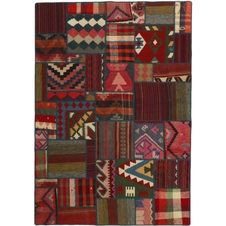 tappeto persia tekkeh kelim cm 161x231