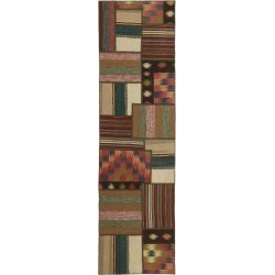tappeto persia tekkeh kelim cm 70x253