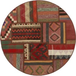 tappeto persia tekkeh kelim cm 101x101