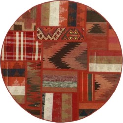 tappeto persia tekkeh kelim cm 101x101