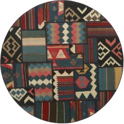 tappeto persia tekkeh kelim cm 152x152