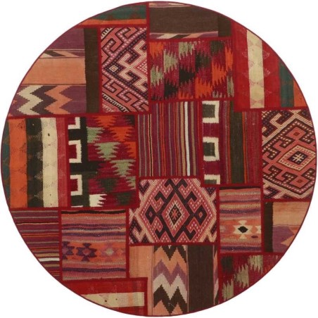 tappeto persia tekkeh kelim cm 153x153