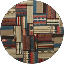 tappeto persia tekkeh kelim cm 200x200