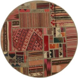 tappeto persia tekkeh kelim cm 101x101