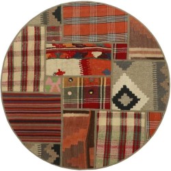 tappeto persia tekkeh kelim cm 101x101