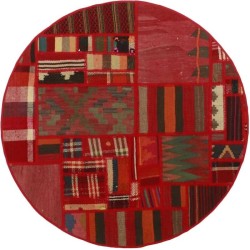 tappeto persia tekkeh kelim cm 101x101
