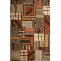 tappeto persia tekkeh kelim cm 198x301