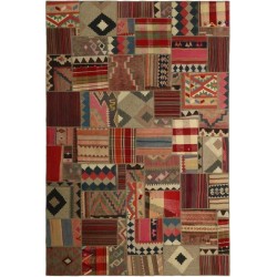tappeto persia tekkeh kelim cm 201x301