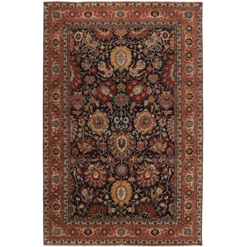 tappeto india farahan royal cm 195x302