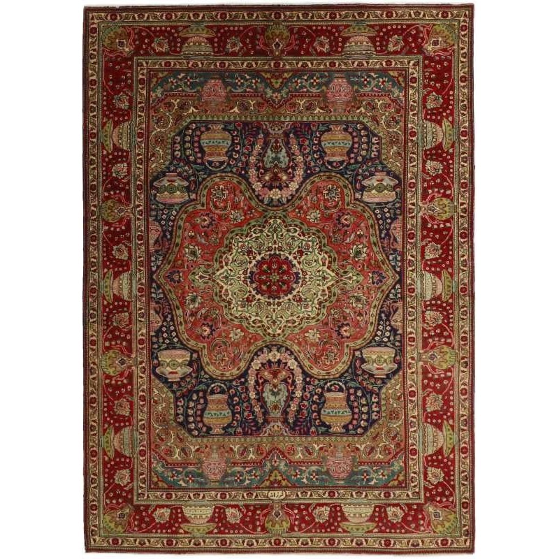 tappeto persia tabriz cm 211x295
