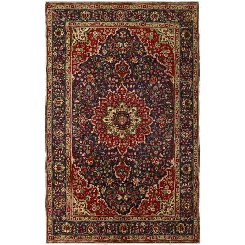 tappeto persia tabriz cm 209x316