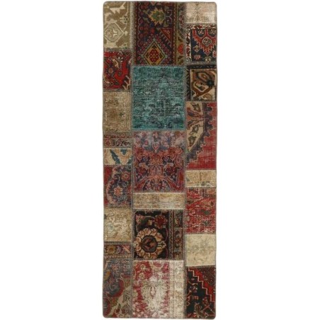 tappeto persia vintage patchwork cm 70x200