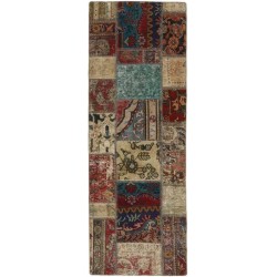 tappeto persia vintage patchwork cm 71x200