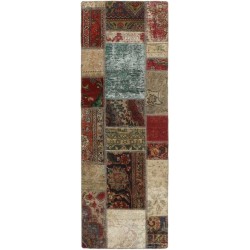 tappeto persia vintage patchwork cm 70x200