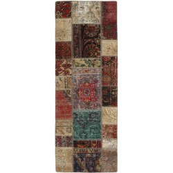tappeto persia vintage patchwork cm 71x197