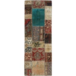 tappeto persia vintage patchwork cm 70x195