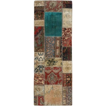 tappeto persia vintage patchwork cm 70x195
