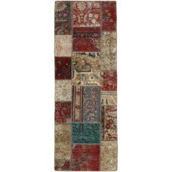 tappeto persia vintage patchwork cm 71x200