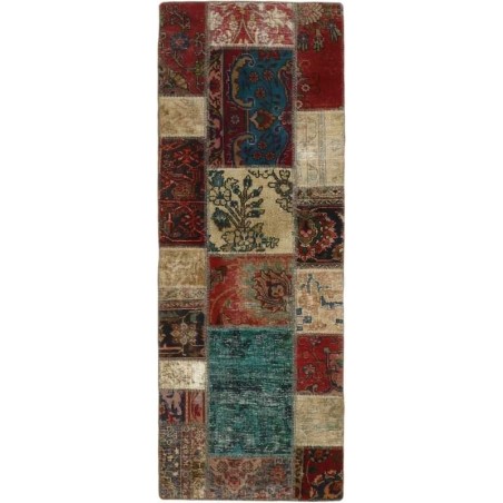tappeto persia vintage patchwork cm 71x194