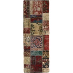 tappeto persia vintage patchwork cm 70x199