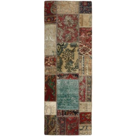 tappeto persia vintage patchwork cm 71x200