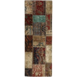 tappeto persia vintage patchwork cm 71x199