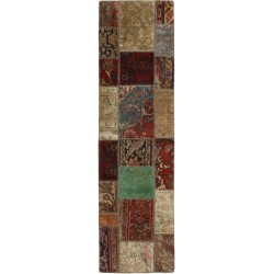 tappeto persia vintage patchwork cm 70x255