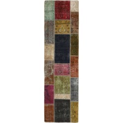 tappeto persia vintage patchwork cm 71x251
