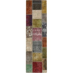 tappeto persia vintage patchwork cm 70x248