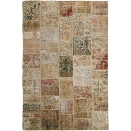 tappeto persia vintage patchwork cm 199x300