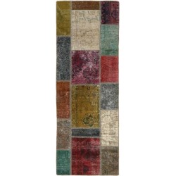 tappeto persia vintage patchwork cm 70x198