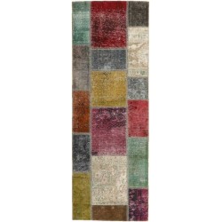 tappeto persia vintage patchwork cm 70x200