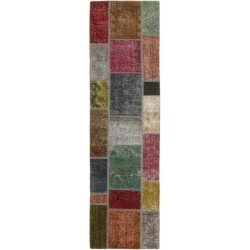 tappeto persia vintage patchwork cm 70x250